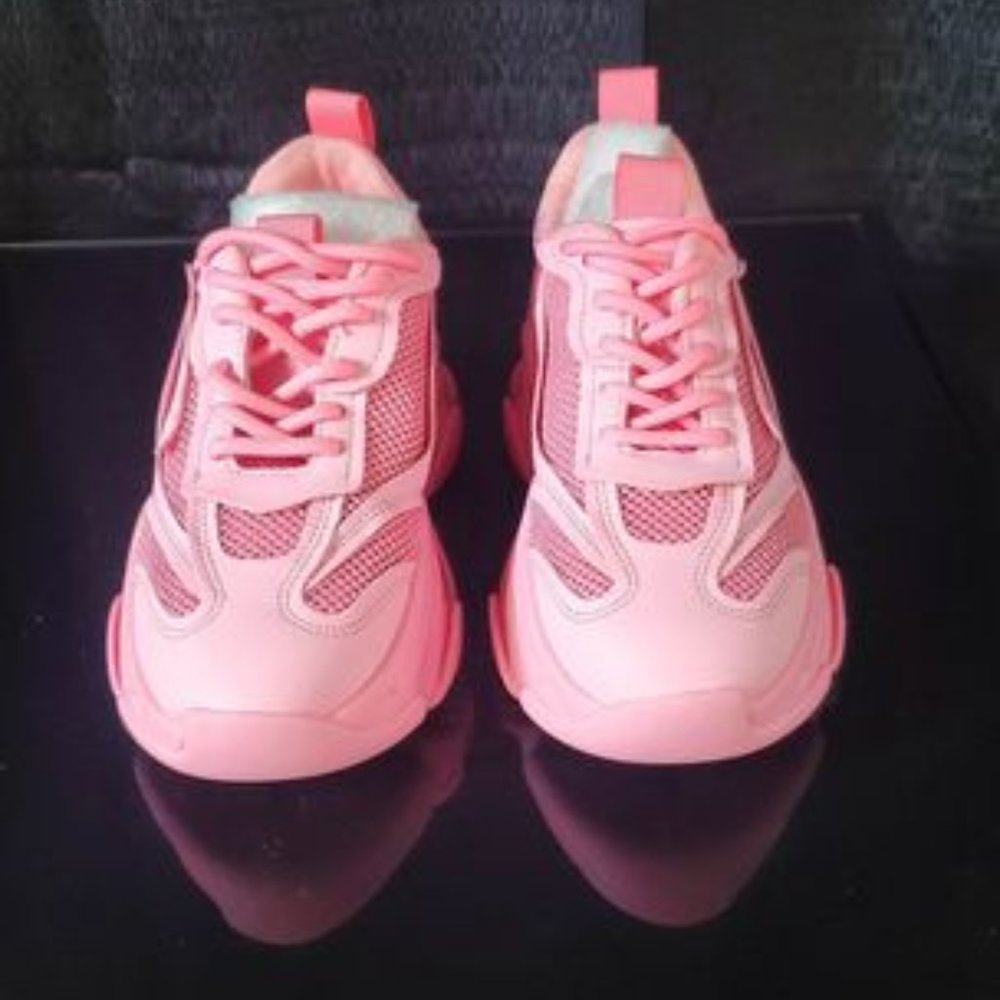 Steve Madden Possession Hot Pink Sneakers
